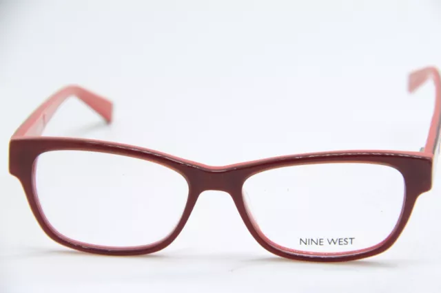 Nine West Nw 5069 626 Red Gold Authentic Frames Eyeglasses 51-16 2