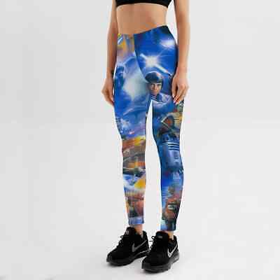 Donne Ragazze Leggings YOGA Sport Pantaloni digitale 3D Stampato Star Wars