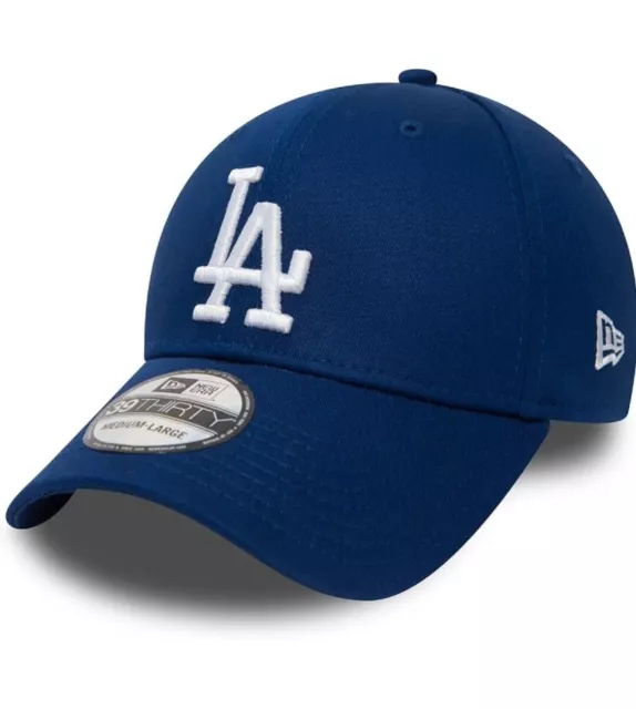 New Era LA Dodgers League Essential 39THIRTY Stretch Fit Cap Baseballcap Kappe