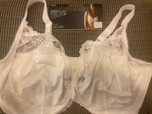PLAYTEX CROSS YOUR Heart 165 Soft Cup Everyday Bra - 44B White