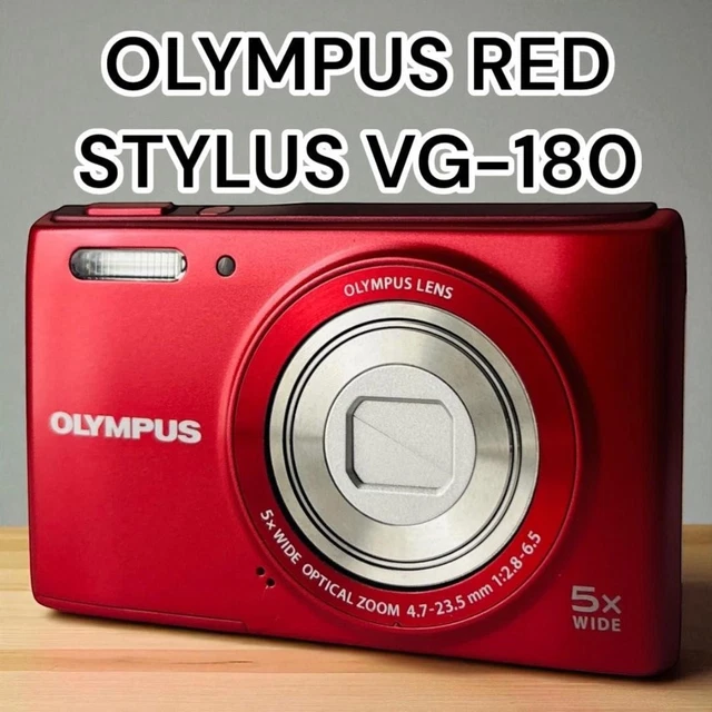 オリンパス Olympus Stylus VG-180 赤 Amazon.com : Olympus Stylus VG-180 16 Megapixel Compact