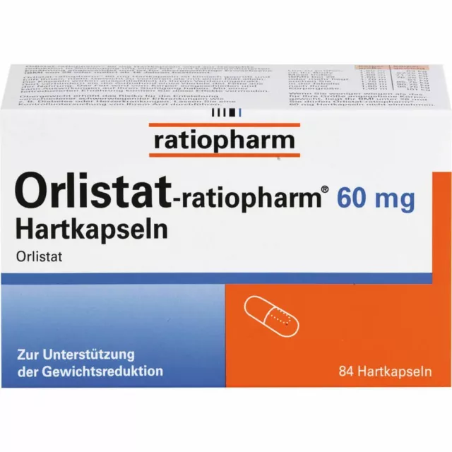 ORLISTAT-ratiopharm 60 mg Hartkapseln 84 St PZN08845406