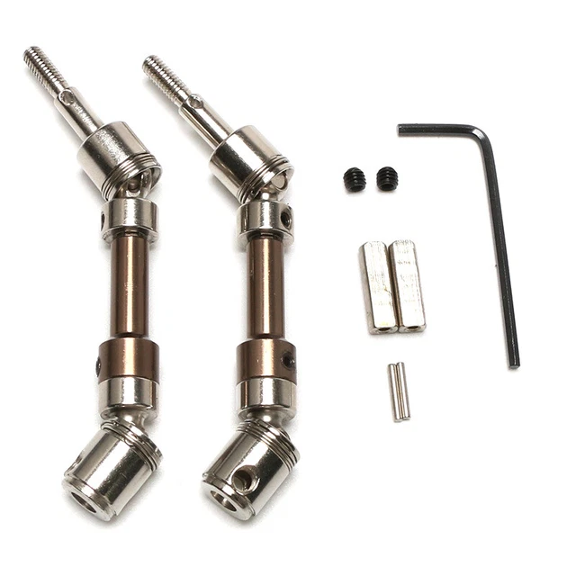 INJORA Kit de transmission en acier inoxydable pour Buggy Losi Micro-B 1/24