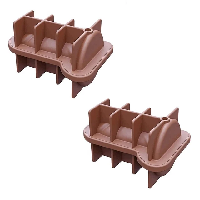 4 pz stampo cubo di ghiaccio scherzo adulto, vassoio cubo di ghiaccio novità parodia silicone mole ghiaccio G5F9
