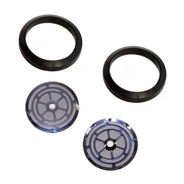 KIT RICAMBI 2 DOCCETTE + 2 GUARNIZIONI SOTTOCOPPA per macchine caffè LA CIMBALI