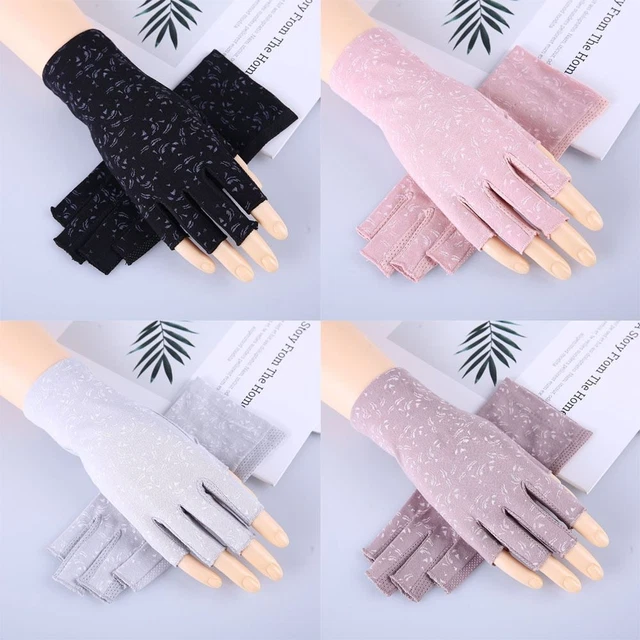 Cycling Equipment Thin Driving Mitten Sunscreen Gloves Sun Protection Gloves