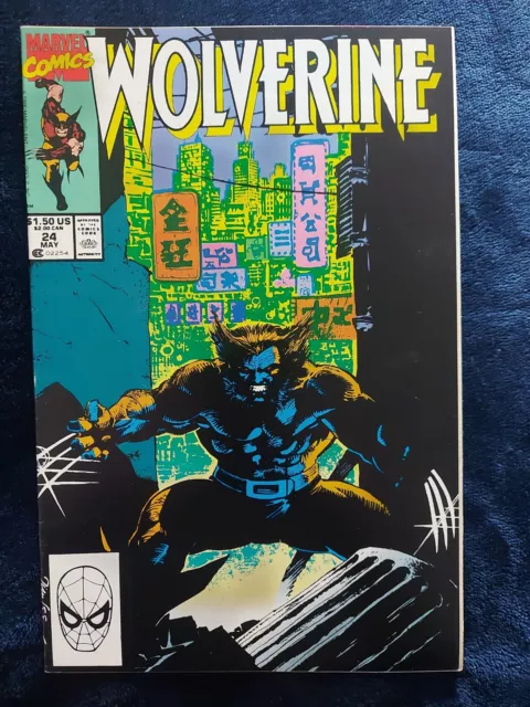 Marvel Comics Wolverine 1990 Issue No. 24