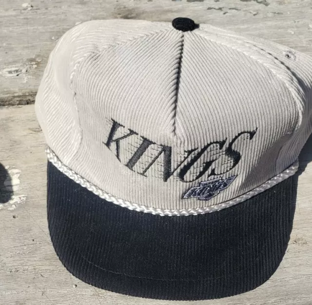 Los Angeles Kings Pinstripe Two Tone SnapBack by Starter — Nearly New Store