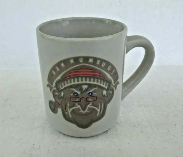 1 Denny's Coffee Mug Bah Humbug Heat Activated Design Christmas Scrooge