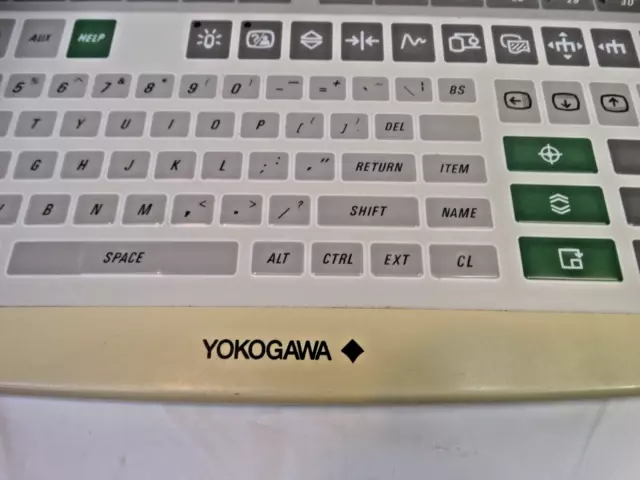 Yokogawa Aip827 Industrial Operations Keyboard, For Parts/ Repair 2