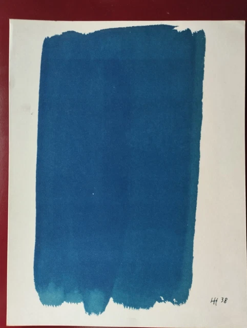 lithographie originale hans hartung 38