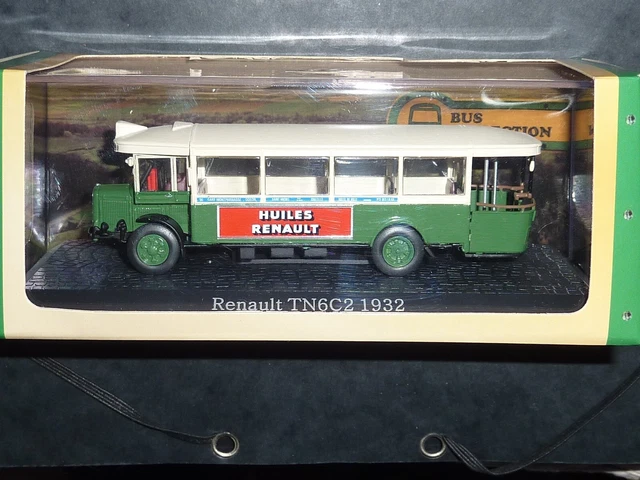 SUB109 BUS 1/43 IXO Hachette RENAULT VI SC10R Gare Montparnasse n°96 SUB109 BUS 1/43 IXO Hachette RENAULT VI SC10R Gare Montparnasse n°96