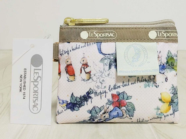 【New】LeSportsac Peter Rabbit Key Case Coin Case