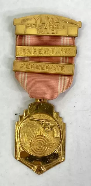Vintage Yuma Rifle & Pistol Club Shooting Competition Medal