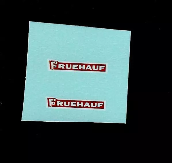 MATCHBOX KING SIZE K4b GMC FRUEHAUF HOPPER TRAIN TRANSFERS/DECALS