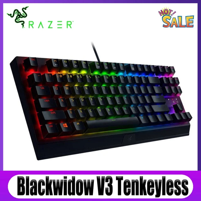 RAZER BLACKWIDOW V3 Tenkeyless Mechanical Gaming Keyboard Yellow/Green