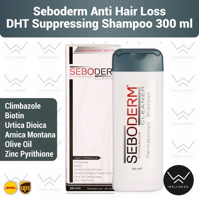 Sebodruff Shampoo SEBODERM ANTI-DANDRUFF & Seborrheic Dermatitis Shampoo (Anti Hair Loss ...