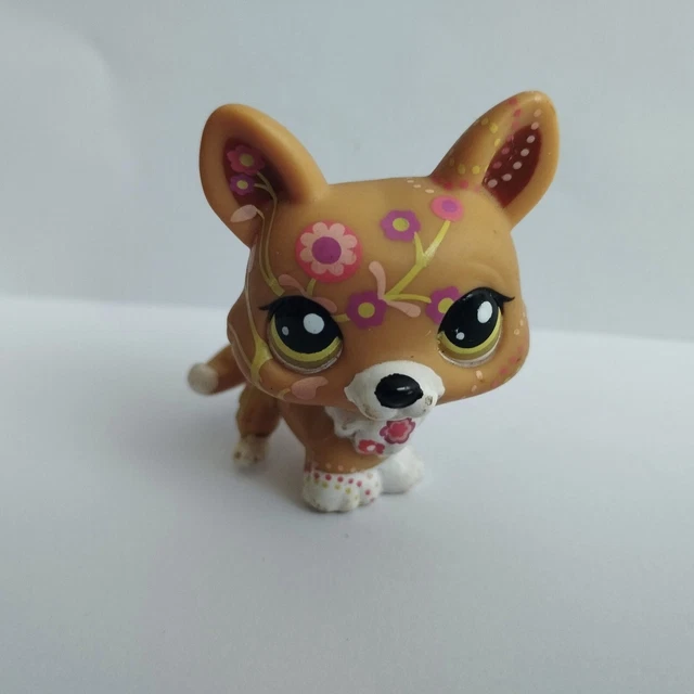 Littlest PetShop LPS # 1851 Authentique LPS Corgi Chien