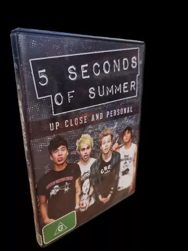 5 Seconds Of Summer - Up Close And Personal (DVD, 2014) BRAND NEW! R4 FAST! FREE