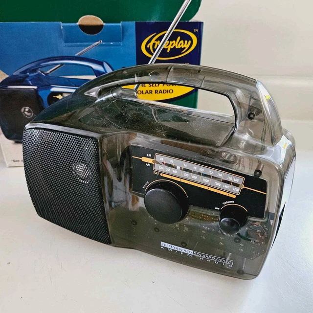 Freeplay Self-Powered Energy Solar Powered Windup AM/FM Emergency Radio Freeplay Self-Powered Energy Solar Powered Windup AM/FM Emergency Radio