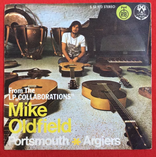 MIKE OLDFIELD - Portsmouth - Very Rare Yugoslavian 7" with unique Picture Sleeve