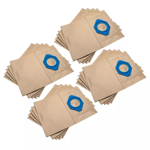 20x Sacs à poussière papier pour Nilfisk GM 80 P, GM 80 S, GM 90, GM 90 C