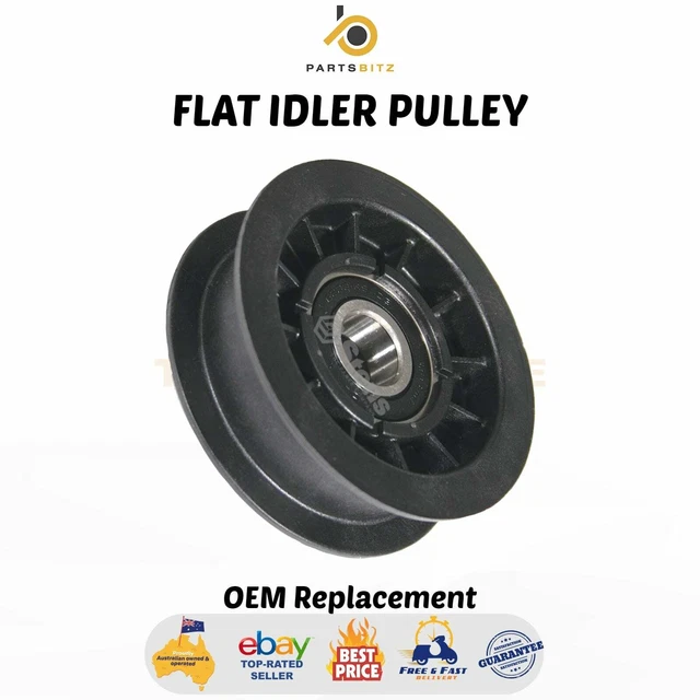FLAT IDLER PULLEY fits John Deere Ride on Mowers LA145 LA150 GX20287