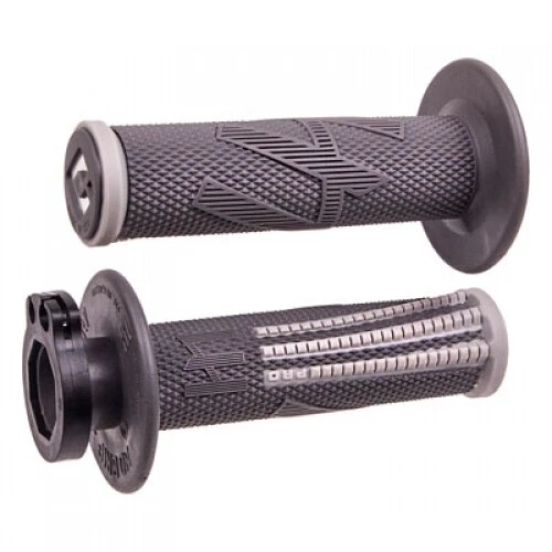 Odi V2 Emig Pro MX Lock-On Grips Graphite/Grey 1874540030