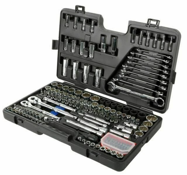 HALFORDS ADVANCED 150 Piece Socket & Ratchet Spanner Set Tool Box2 £169