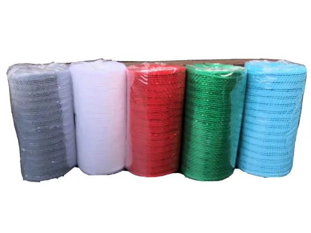 Deco mesh rolls / Florist wrap / UK / Various Colours