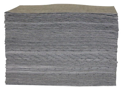 Universal Sorbent Pad, Light-Weight, Absorbs 17 Gal, 15 in X 17 In ORS Nasco