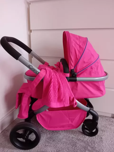 ICANDY MIPEACH MI Peach Dolls Dolly Play Toy Pushchair Pram Pink 99.99 PicClick UK