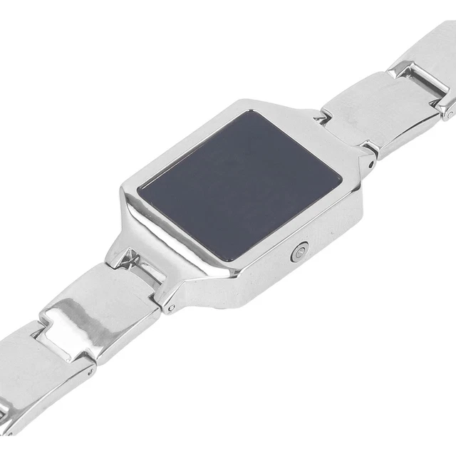 (Silver)Design élégant Montre électronique Multifonctionnelle Avec écran