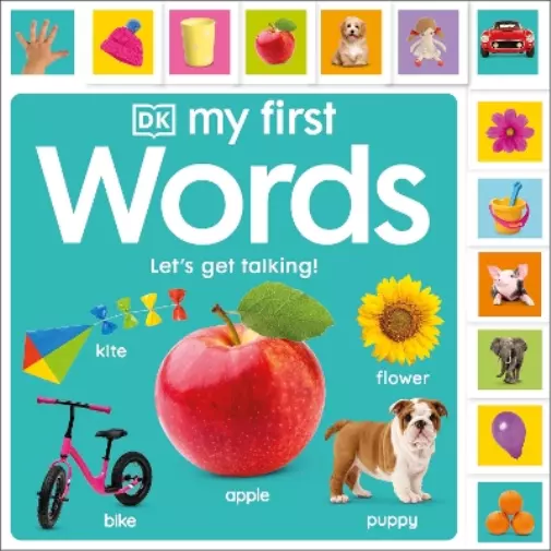 My First Words: Let's Get Talking (Libro de cartón) My First Tabbed Board Book 3