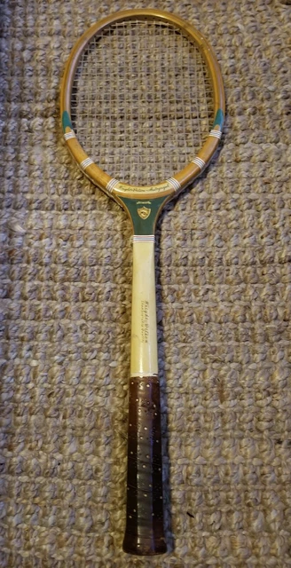 Ancien Miroir Cadre Raquettes Tennis Wright & Ditson 25,5x11,5