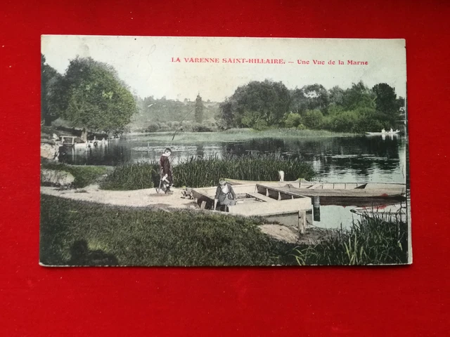 CPA 94 LA VARENNE SAINT HILLAIRE - Une Vue de la Marne
