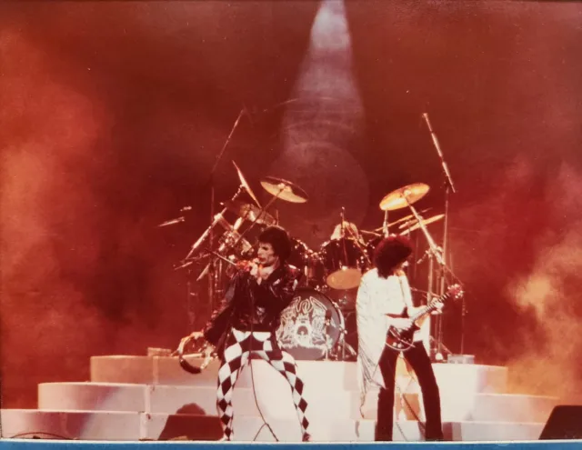 Queen Freddie Mercury vintage photograph Madison Square Garden 1977