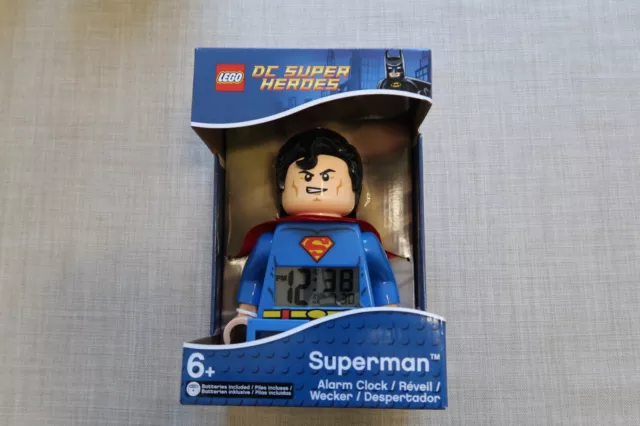 Lego 9005701 - Reveil - Alarm Clock - Dc Super Heroes - Superman - Neuf