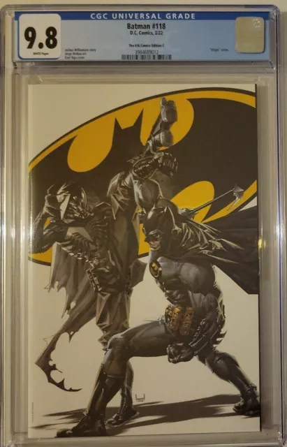Batman 118 Cgc 9.8 Kael Ngu Virgin Variant 1St Appearance Abyss