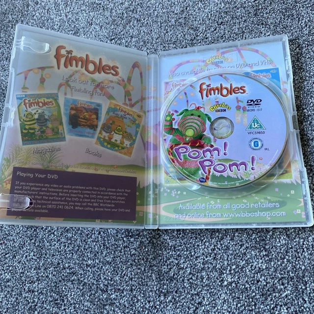 FIMBLES POM! POM! Cbeebies BBC UK R2 DVD £10.99 PicClick UK