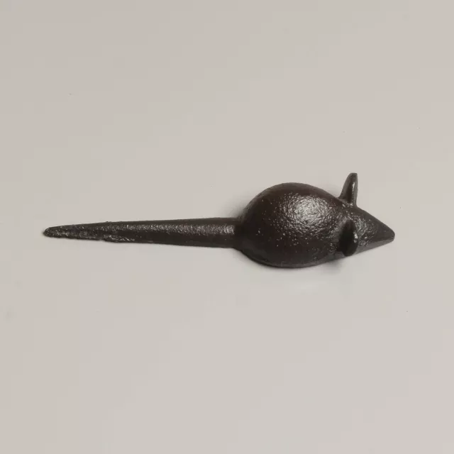 Small Cast Iron Mouse Ornament