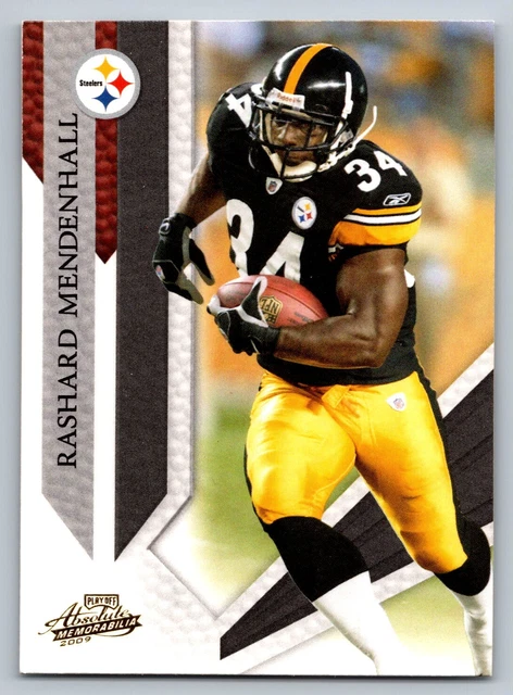 2009 Playoff Absolute Memorabilia Rashard Mendenhall Pittsburgh Steelers #79