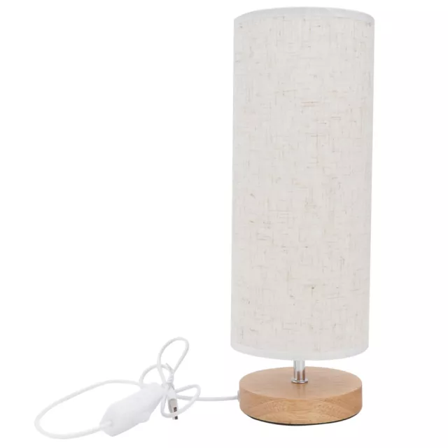 1 pieza lámpara de mesita de noche nórdica cubierta de saco habitación dormitorio