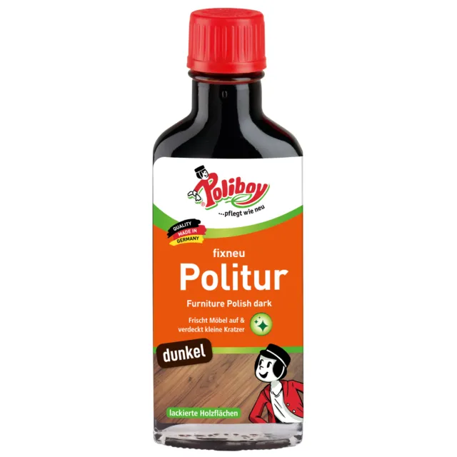 Poliboy fixneu Politur dunkel 100 ml 33 100 01