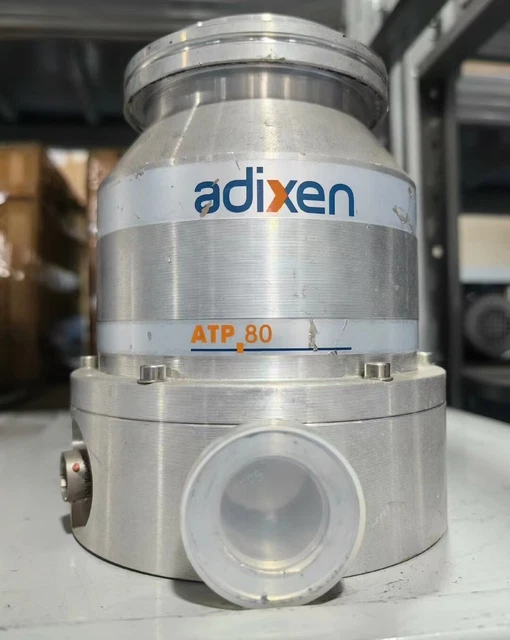 Alcatel Adixen ATP 80 Turbomolecular Pump,Tested Working