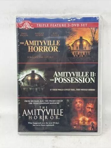 The Amityville Horror Triple Feature 3 MOVIE (DVD) NEW SEALED