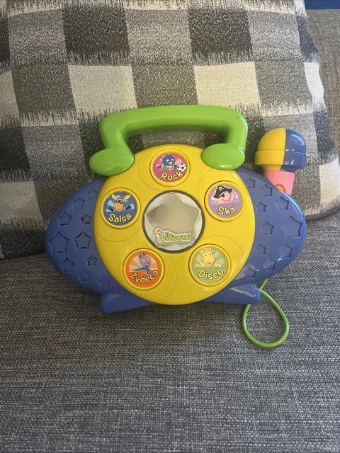 THE BACKYARDIGANS SING Along Music Maker Boombox Radio w/ Mic Nick Jr ...