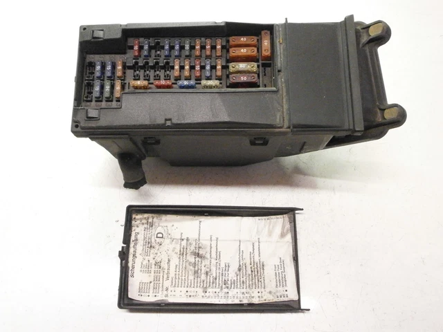MERCEDES BENZ SLK R170 230 compressor fuse box engine compartment fuse ...