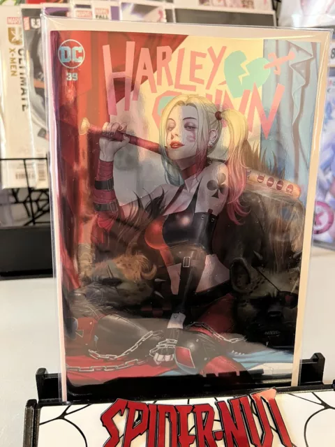 Harley Quinn  #39 Inhyuk Lee FOIL Variant Cover LTD To 800 With COA NM