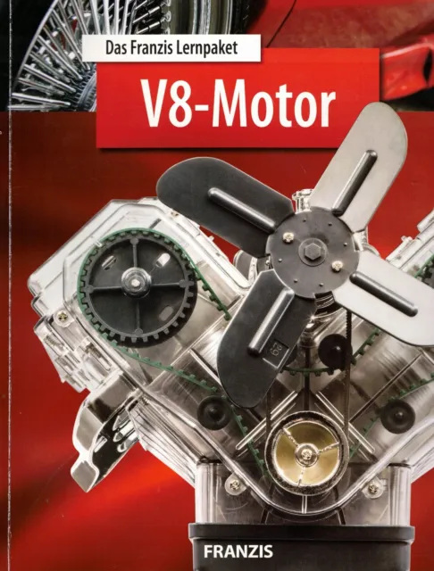 Appun, V8-Motor, NUR Handbuch zum Bausatz Franzis Lernpaket, Franzis-Verlag 2018